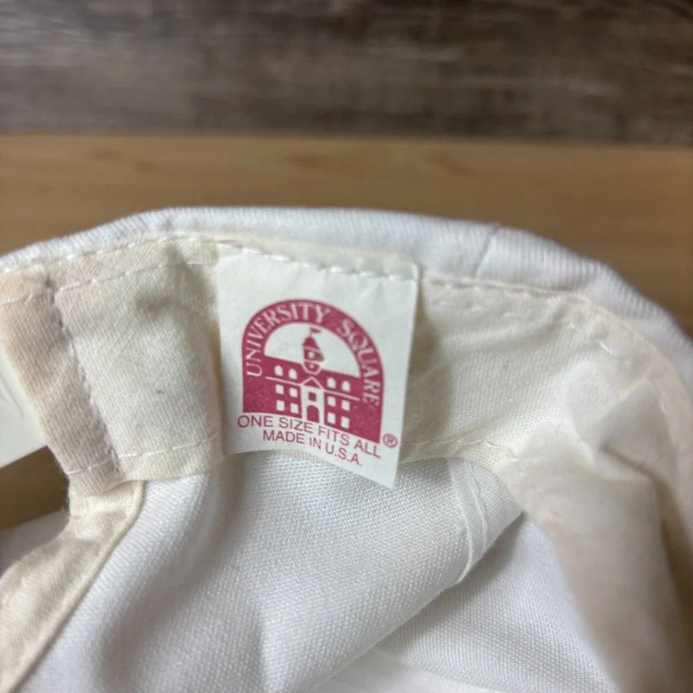Vintage North High School Polars Hat Cap Snap Back White St Paul Minneapolis